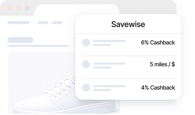 Savewise - Maximize Cashback, Miles, & Points