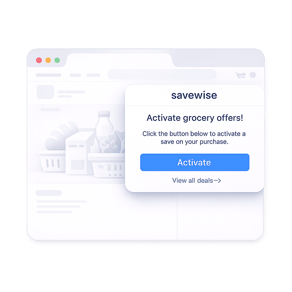 Visit any grocery site